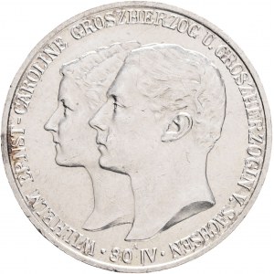 Saxe-Weimar-Eisenach 2 Mark 1903 A Grand Duke´s First Marriage