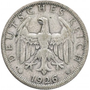 Weimar rep. 2 Mark 1926 D