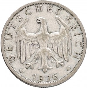 Weimar rep. 2 Mark 1926 F