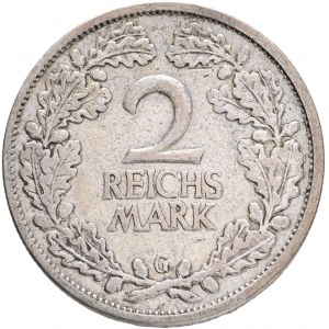 Weimar rep. 2 Mark 1926 G