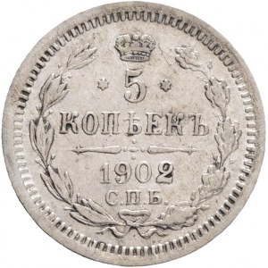 5 Kopecks 1902 SPB AR NICHOLAS II.