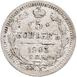 5 Kopecks 1903 SPB AR NICHOLAS II.