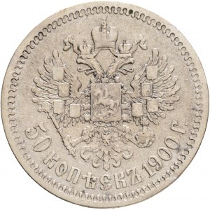 50 Kopecks 1900 FZ NICHOLAS II.