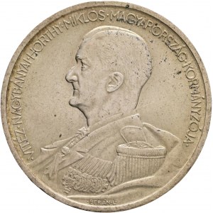 5 Pengö 1939 BP Anniversaire de Miklós Horthy