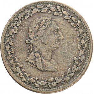 ½ Penny Tiffin Token - Copper LOWER CANADA