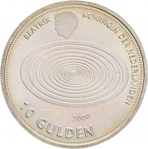 10 Gulden 1999 BEATRIX Millennium Utrecht