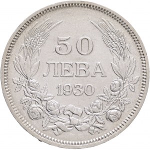 50 Leva 1930 BORIS III.