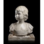 Jean Antoine Houdon (school of) (Versailles 1741-Paris 1828), Portrait of Anne Audèoud de Geneva (1776-1840)