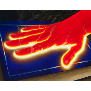 CZYCZ DAWID, Red Rifht Hand, 2023