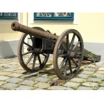 Cannon from the time of the Turkish siege of 1683, dated 1682