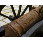 Cannon from the time of the Turkish siege of 1683, dated 1682