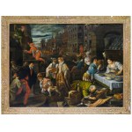 Francesco Bassano the Younger, Bassano del Grappa 1549 - 1592 Venice, Market in Venice
