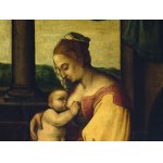 Italian painter, 16th/17th century, Virgin at the window