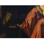 Italian painter, 16th/17th century, Virgin at the window