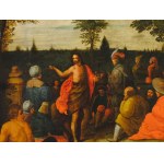 Christus mit den Gelehrten, Flämisch, 17. Jahrhundert