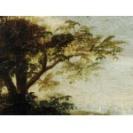German-Italian painter, 17th century, Baptism of Christ in the Jordan