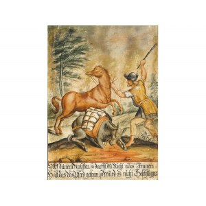 Symbolic scenery, 17th/18th century