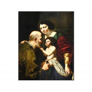 Dutch caravaggist, 17th century, Family