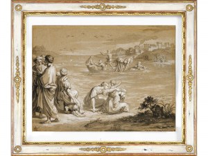 Bernard Picart, Paris 1673 - 1733 Amsterdam, The miraculous fishing expedition of Peter