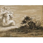 Bernard Picart, Paryż 1673 - 1733 Amsterdam, Cudowna wyprawa rybacka Piotra