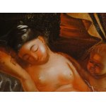 Austrian painter, 18th century, Sleeping woman with child