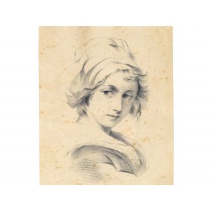 Portrait head, France, late 18th/early 19th century
