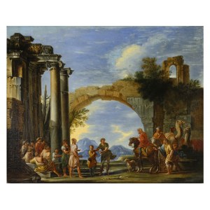Giovanni Paolo Pannini, Piacenza 1691 - 1765 Rome, attributed, Joseph is sold by his brothers