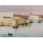 Klasycystyczny artysta, widok Sztokholmu, około 1800/50
