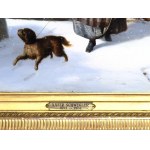 Xaver Schwegler, Švajčiarsko, 1832 - 1902, Prechádzka v zime