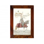 Maximilian cycle, 7 selected motifs in the style of the Middle Ages, 19th century