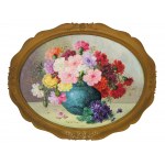 Rudolf Stoitzner, Vienna 1873 - 1933 Vienna, Still life with flowers