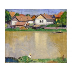 Hungarian painter, around 1910/20, By the river