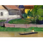 Hungarian painter, around 1910/20, By the river