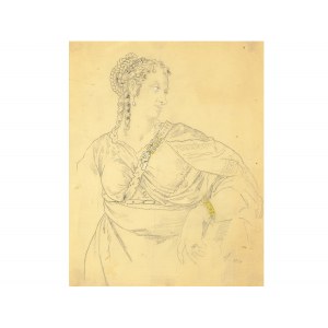 Portrait of a lady after a Renaissance model