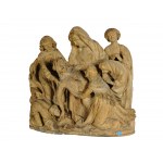 The Entombment, half relief, late Gothic around 1500