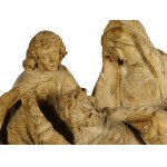 The Entombment, half relief, late Gothic around 1500