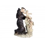 St Anthony with Baby Jesus, Neapolitan group, 18th century