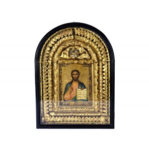 Icon, Christ with Holy Scripture