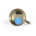 Savings bank, around 1900, silver marked