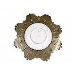 Faience picture in frame