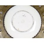 Faience picture in frame