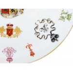 Porcelain plate, Jos. Böck mark, Vienna, around 1900