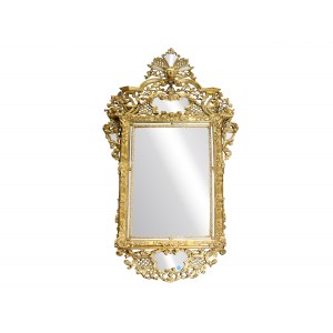 Monumental Baroque mirror, South German, mid 18th century