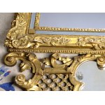 Monumental Baroque mirror, South German, mid 18th century