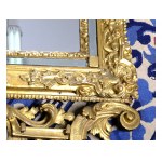 Monumental Baroque mirror, South German, mid 18th century