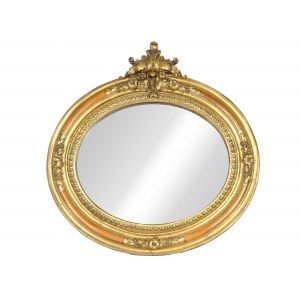 Oval mirror, 19th century