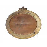 Oval mirror, 19th century
