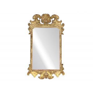 Baroque wall mirror, around 1880
