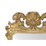 Baroque wall mirror, around 1880