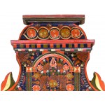 Mirror, Transylvania, dated 1880